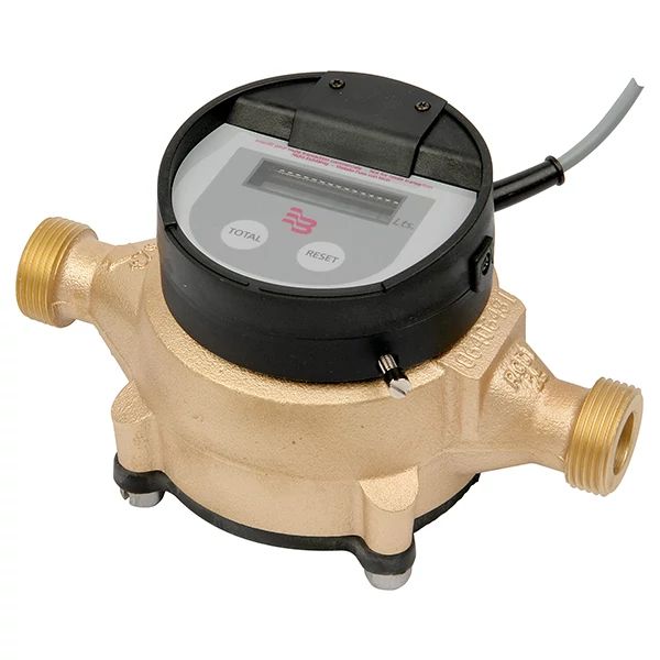 Nutating disc meter RCDL, bronze housing