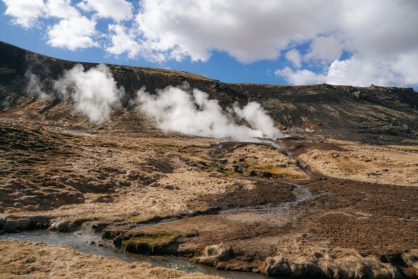 Reykjadalur Hot Spring Thermal River